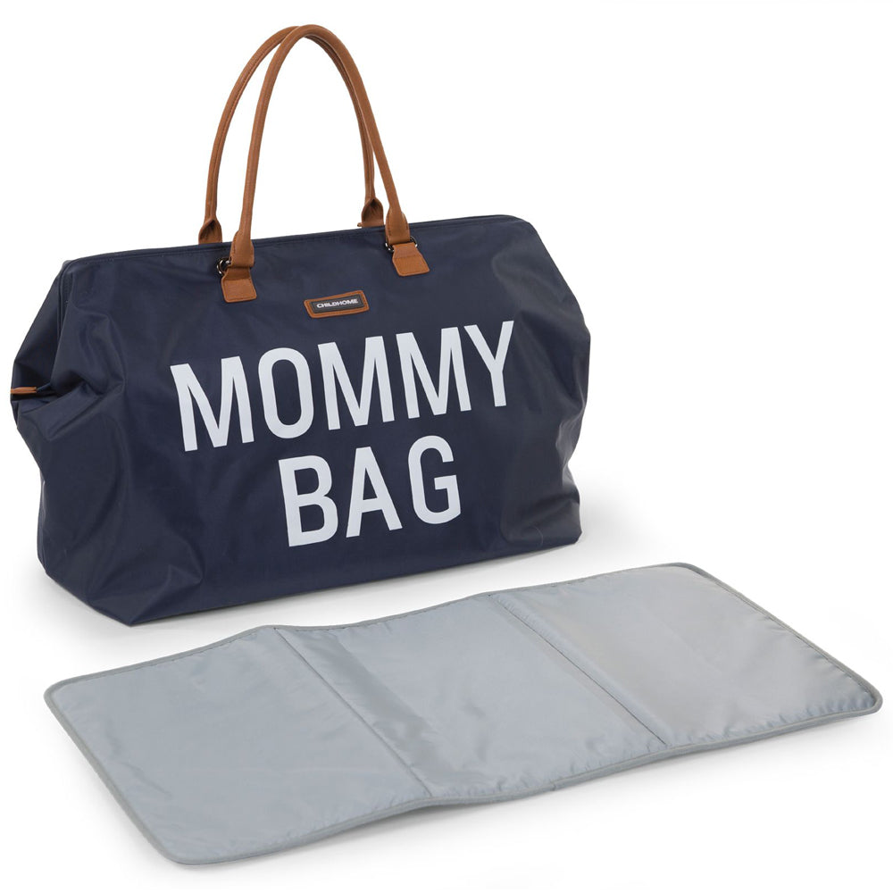 Geanta de infasat Childhome Mommy Bag Bleumarin