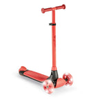 Trotineta cu 3 roti Yvolution Y Glider Kiwi cu LED 3-8 ani