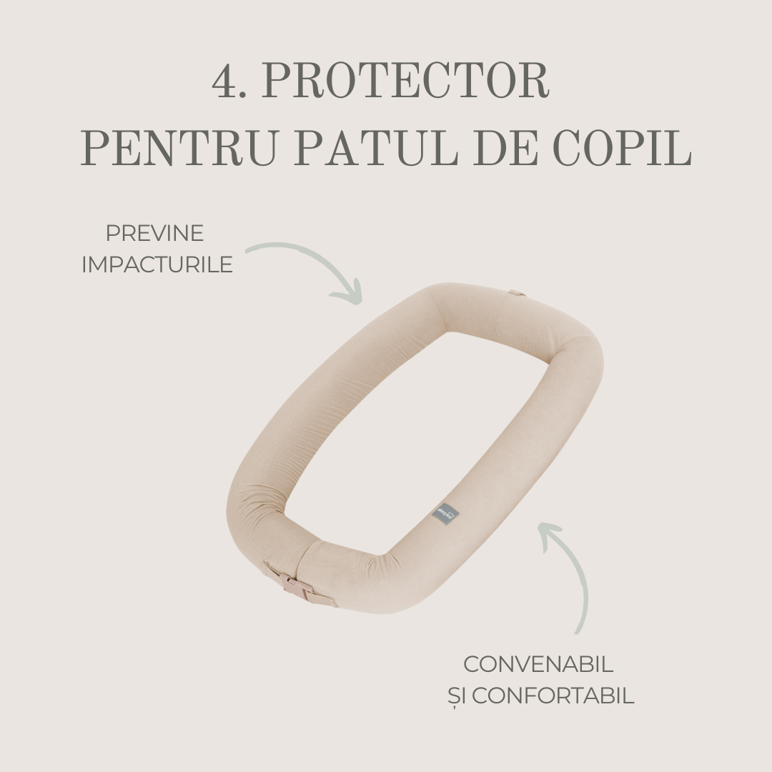 Cuib modular Sleepee cu laterale detasabile
