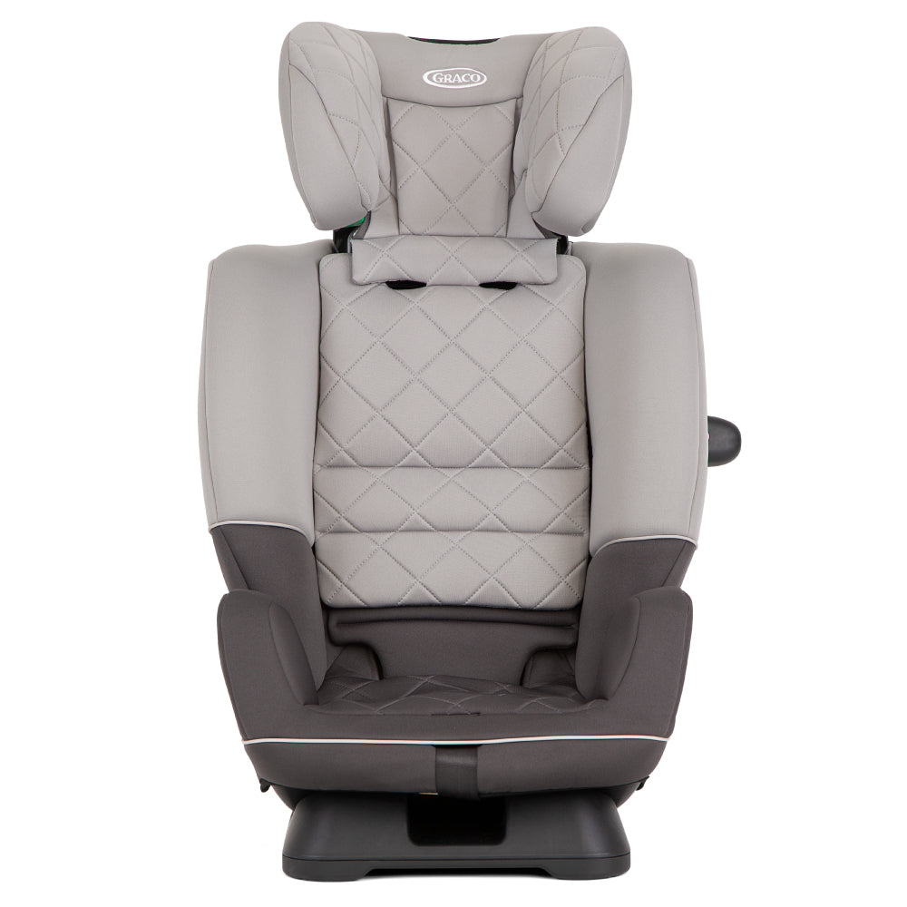 Graco - Scaun auto SlimFit Iron, 40-145 cm, certificat R129 si testat ADAC