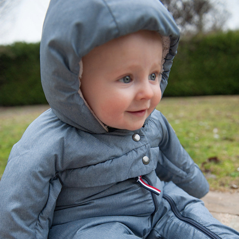 Combinezon Red Castle T-zip 6-12 luni Bleu China