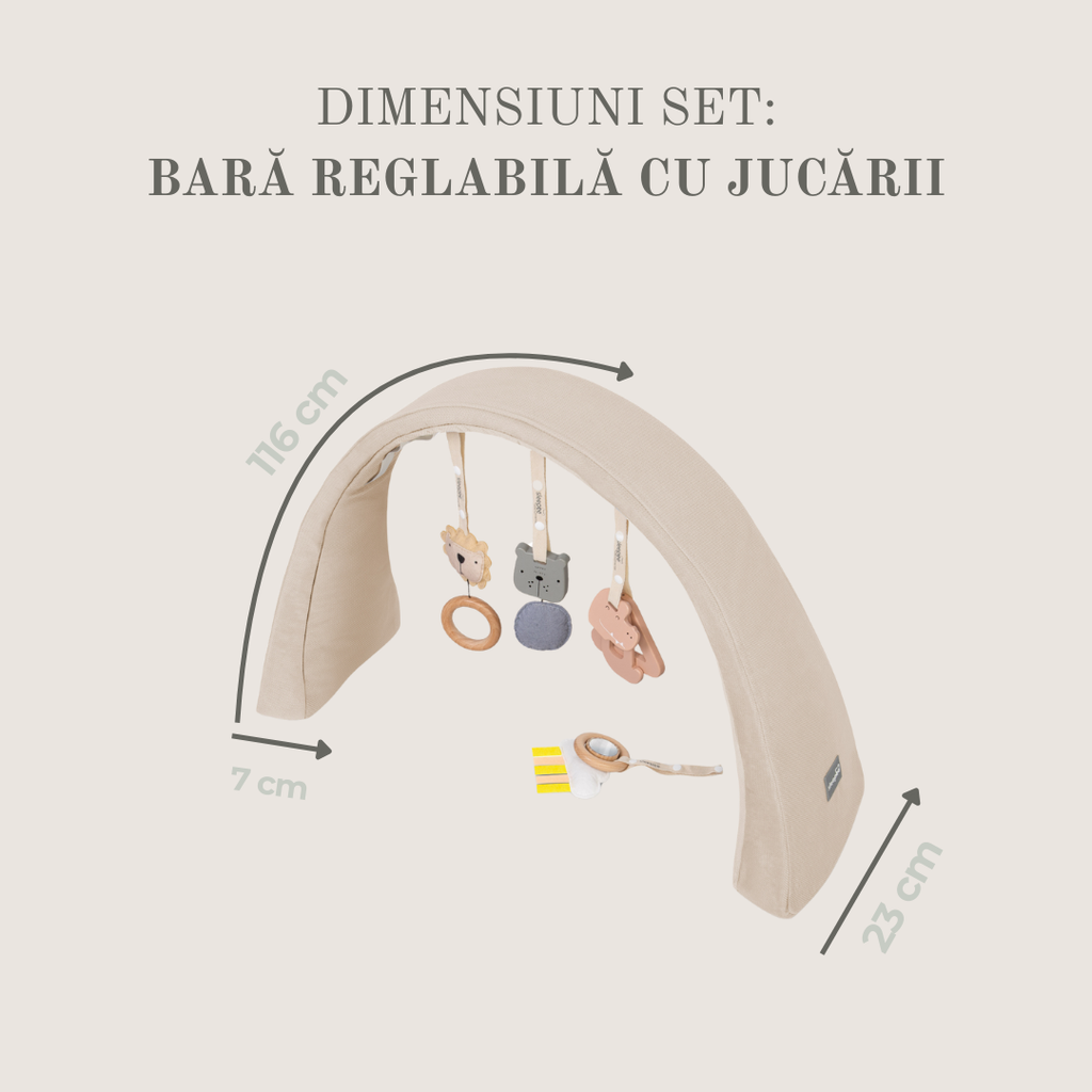 Baby Nest modular Sleepee cu arcada de jucarii