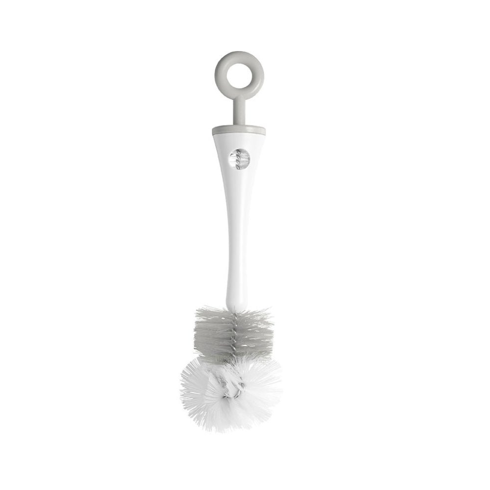 Perie biberoane 2 in 1 cu suport