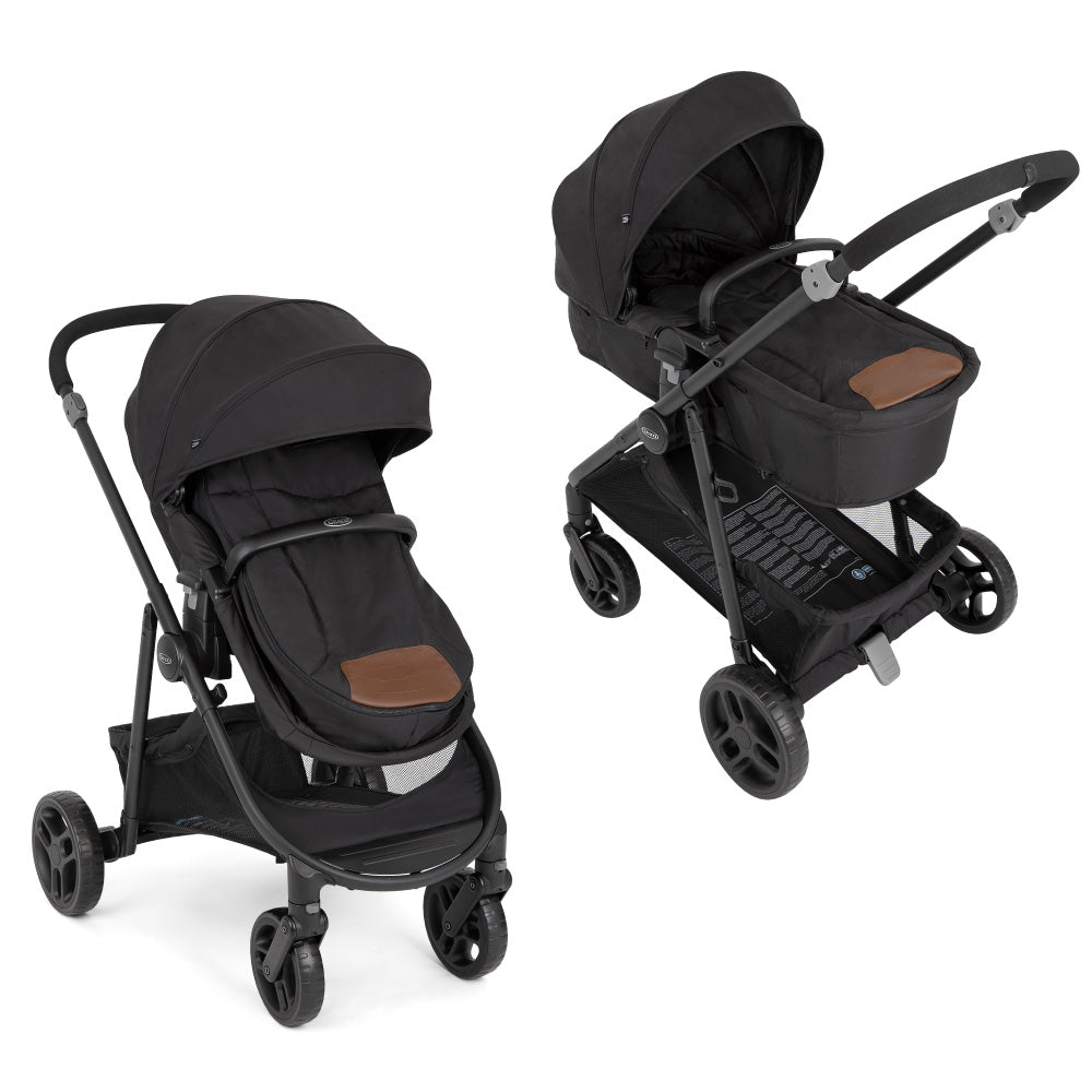 Cărucior Graco Transform 2 în 1 InkTan Reversibil Compact