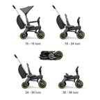 Tricicleta Doona Liki Trike S5 Nitro Black