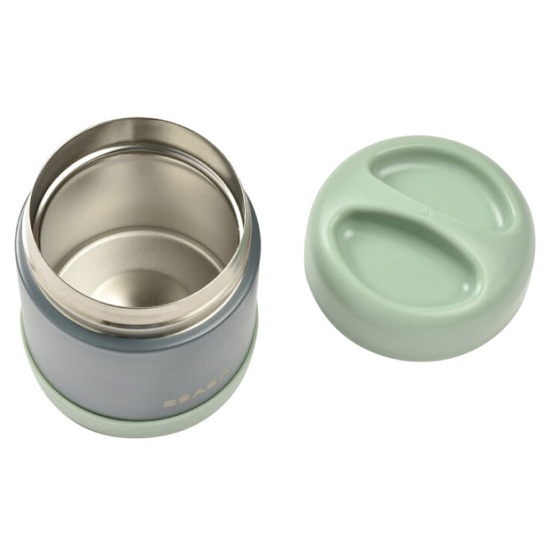 Termos Alimente Beaba Thermo-Portion 300 ml Sage Green Izolare Termică