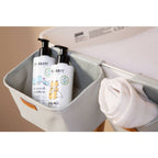 Set 3 cosuri depozitare Childhome 21x14x10 cm 14x10x10 cm Gri