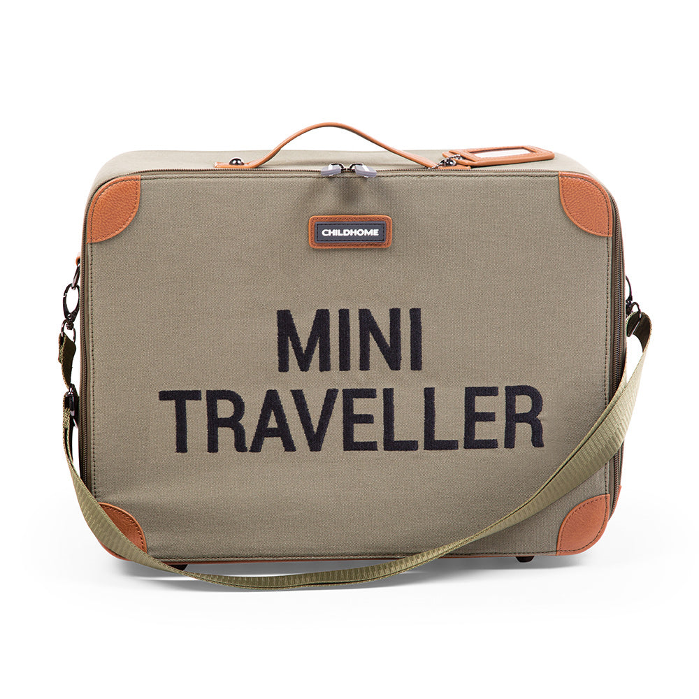 Valiza pentru copii Childhome Mini Traveller Kaki