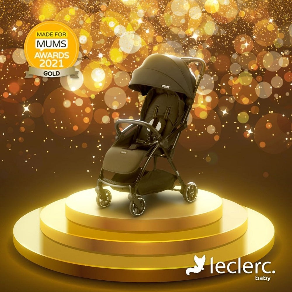 Carucior Leclerc Baby Influencer Black Brown