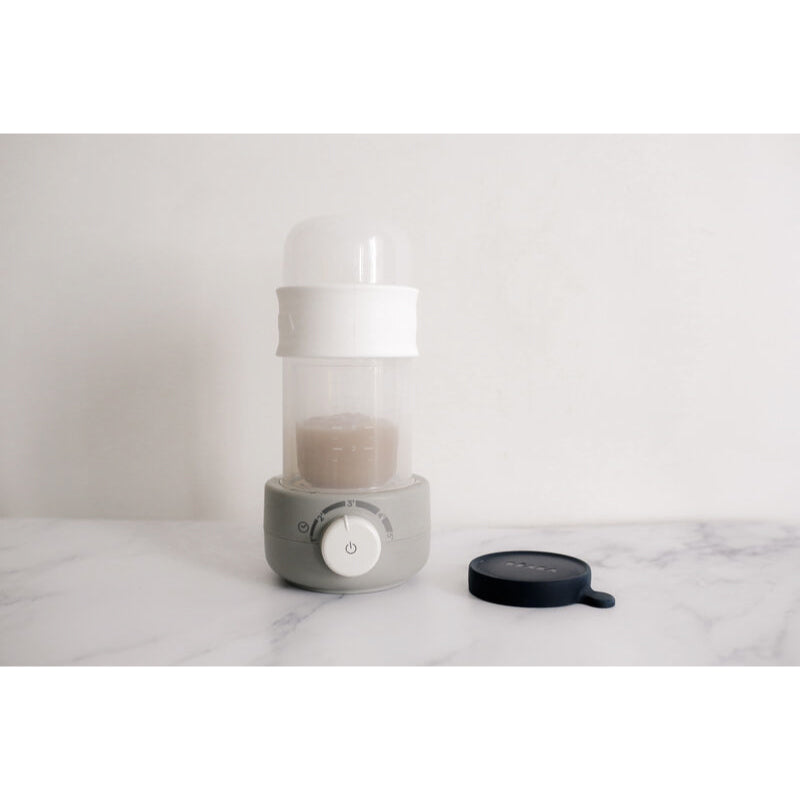 Incalzitor biberoane si sterilizator Baby Milk Second Gri