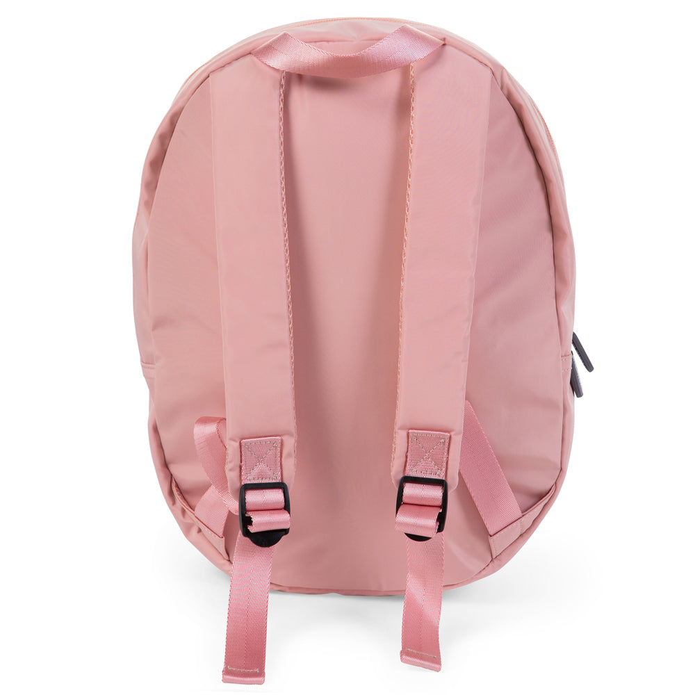 Ghiozdan Școlar Childhome ABC 29x12x38cm Roz cu Compartiment Tabletă