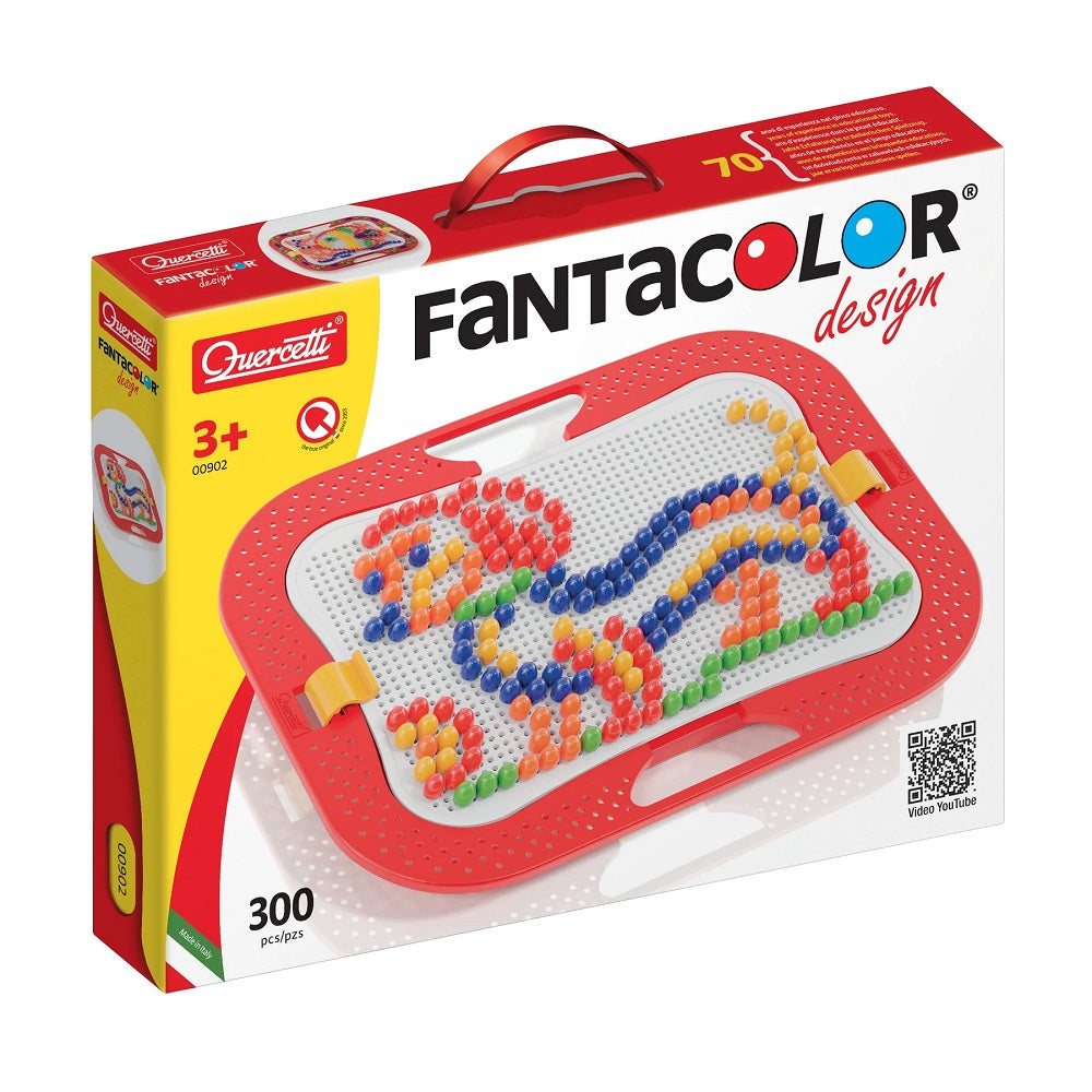 Joc mozaic Quercetti Fantacolor Design D10 – cutia Fantacolor Design D10