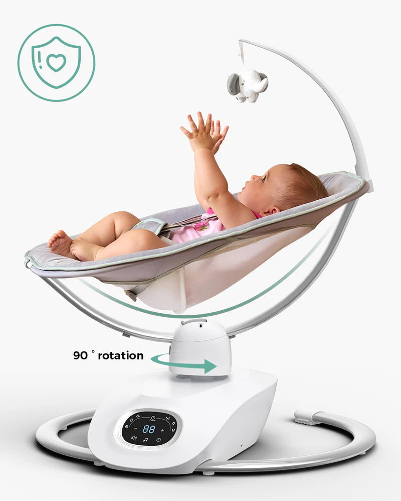 Leagan electric bebe Momcozy CocoSway 3D-Motion