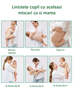 Leagan electric bebe Momcozy CocoSway 3D-Motion