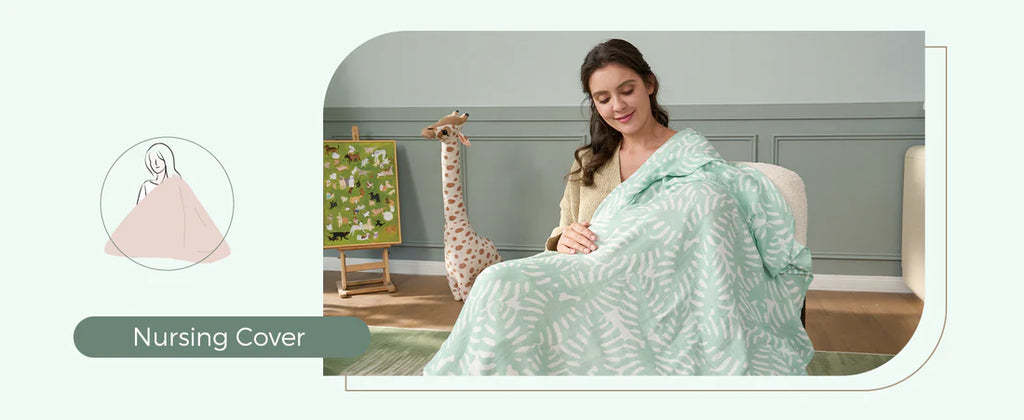 Set 4 museline Momcozy