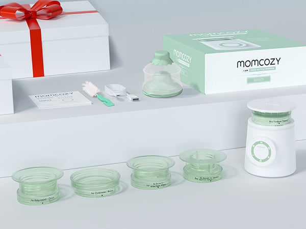 Incalzitor portabil de biberoane Momcozy Wireless cu acumulator