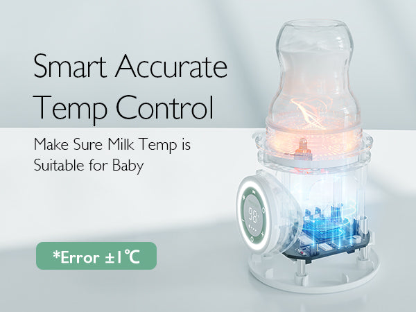 Incalzitor portabil de biberoane Momcozy Wireless cu acumulator