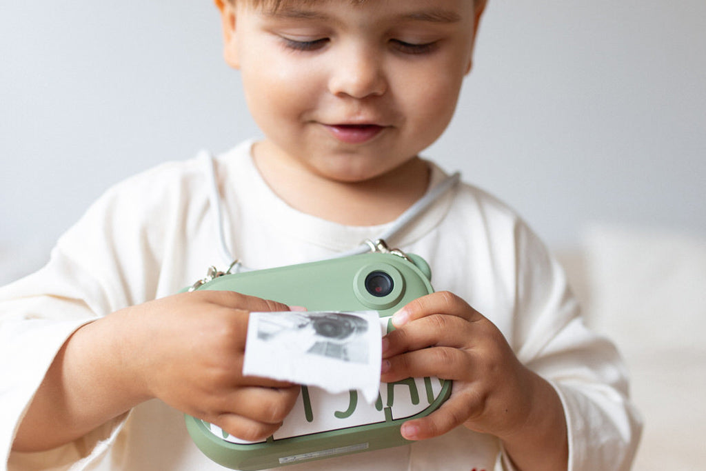 Aparat foto digital pentru copii cu functie de printare instant- Hoppstar Artist