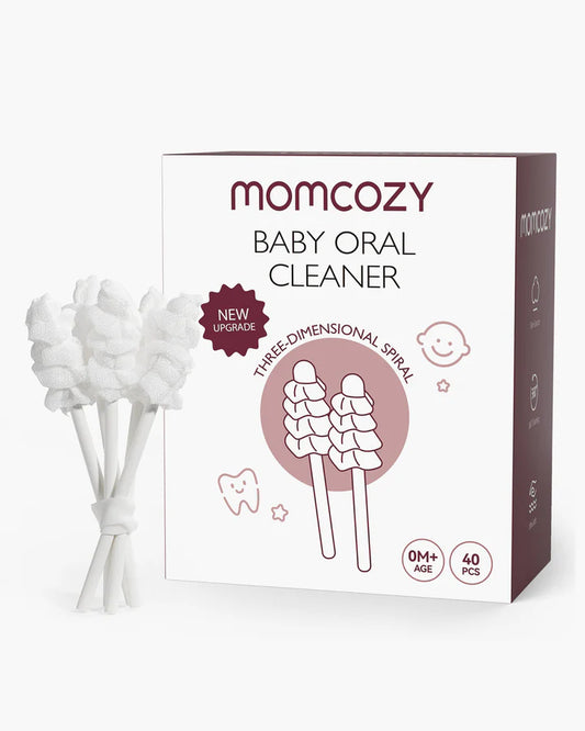 Curatator Oral de Limba si Cavitate Bucala pentru Bebelusi Momcozy 40 buc