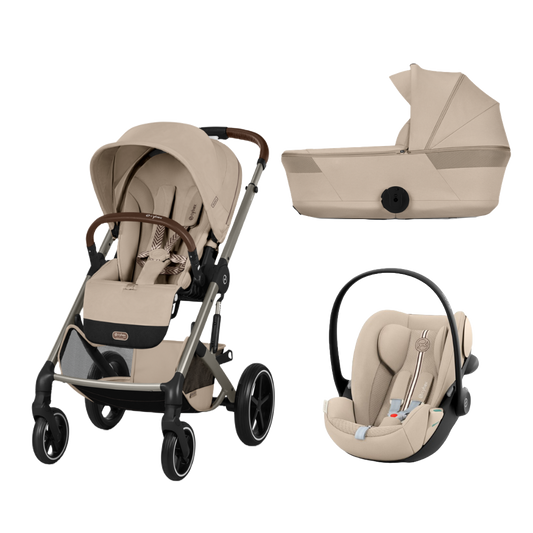 Pachet Cărucior 3 in 1 Cybex Balios S Lux Landou Scoică Cloud G3 i-Size Plus
