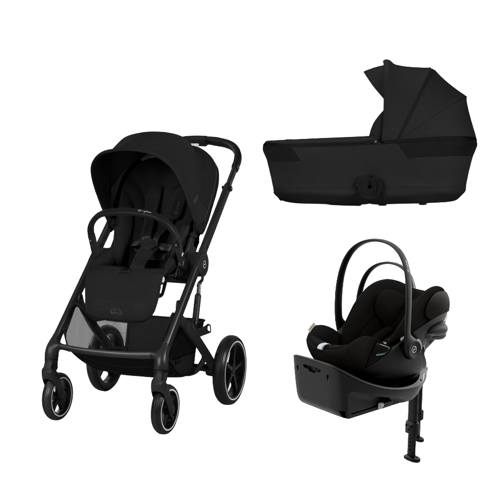 Pachet Cărucior 4 in 1 Cybex Balios S Lux Landou Scoică Cloud G3 i-Size Plus Bază Isofix 360
