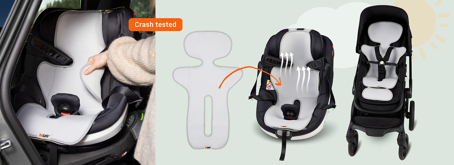 Husă BeSafe Airflow Gri deschis - Protecție premium cu ventilație superioară