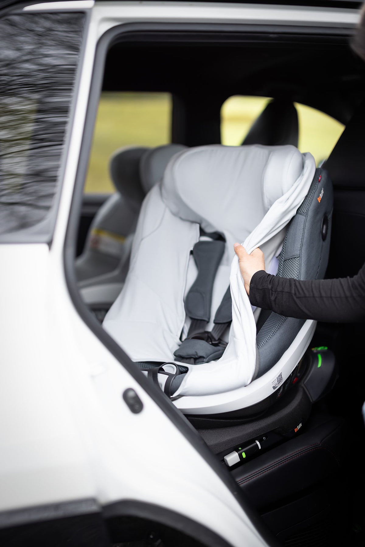 Husă Scaun Auto BeSafe Beyond / Beyond 360 - Glacier Grey | Protecție Premium și Confort