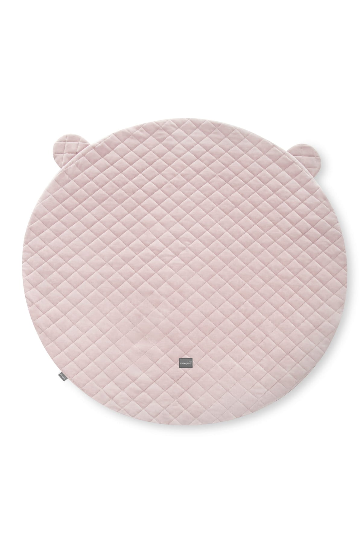Covor de Joaca Rotund cu Urechi 120 cm Catife