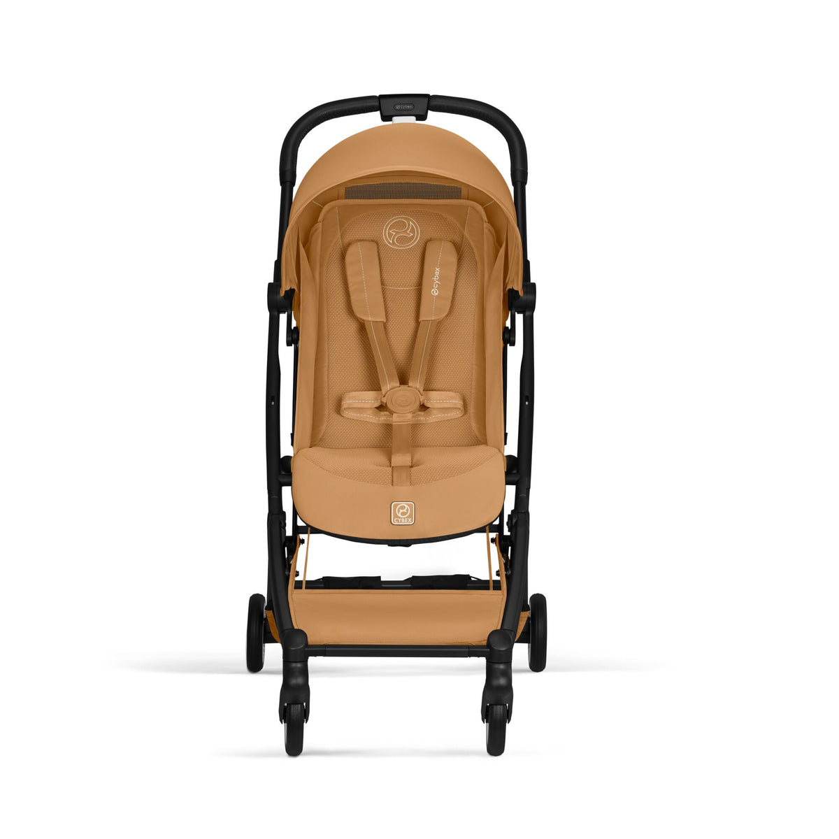 Cărucior ultracompact Cybex Orfeo, culoare Cinnamon Yellow, vedere generală