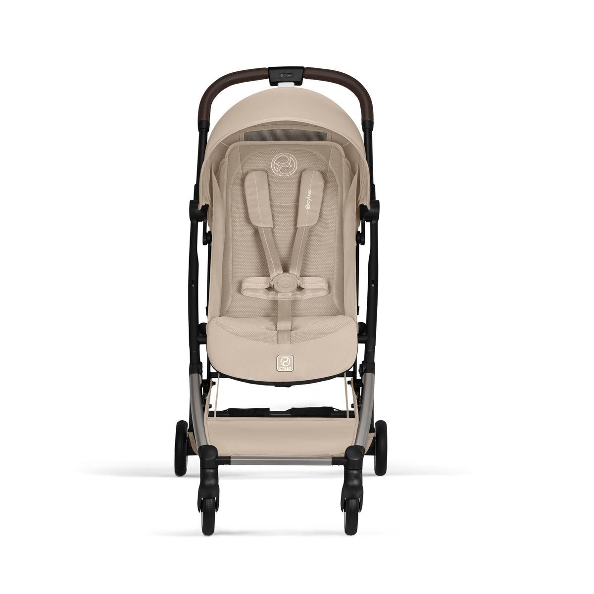 Cărucior ultracompact Cybex Orfeo, culoare Almond Beige, vedere generală