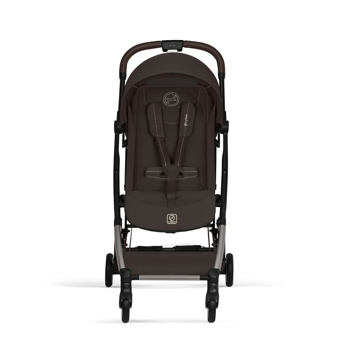 Cărucior ultracompact Cybex Orfeo, culoare Chocolate Brown, vedere generală