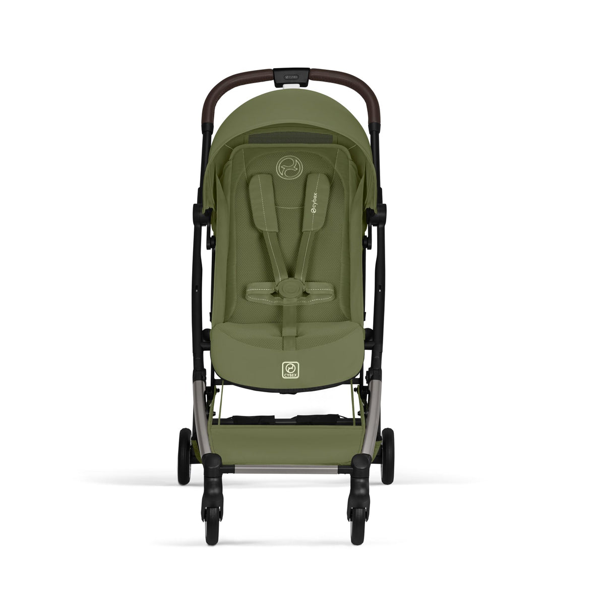 Cărucior ultracompact Cybex Orfeo, culoare Moss Green, vedere generală