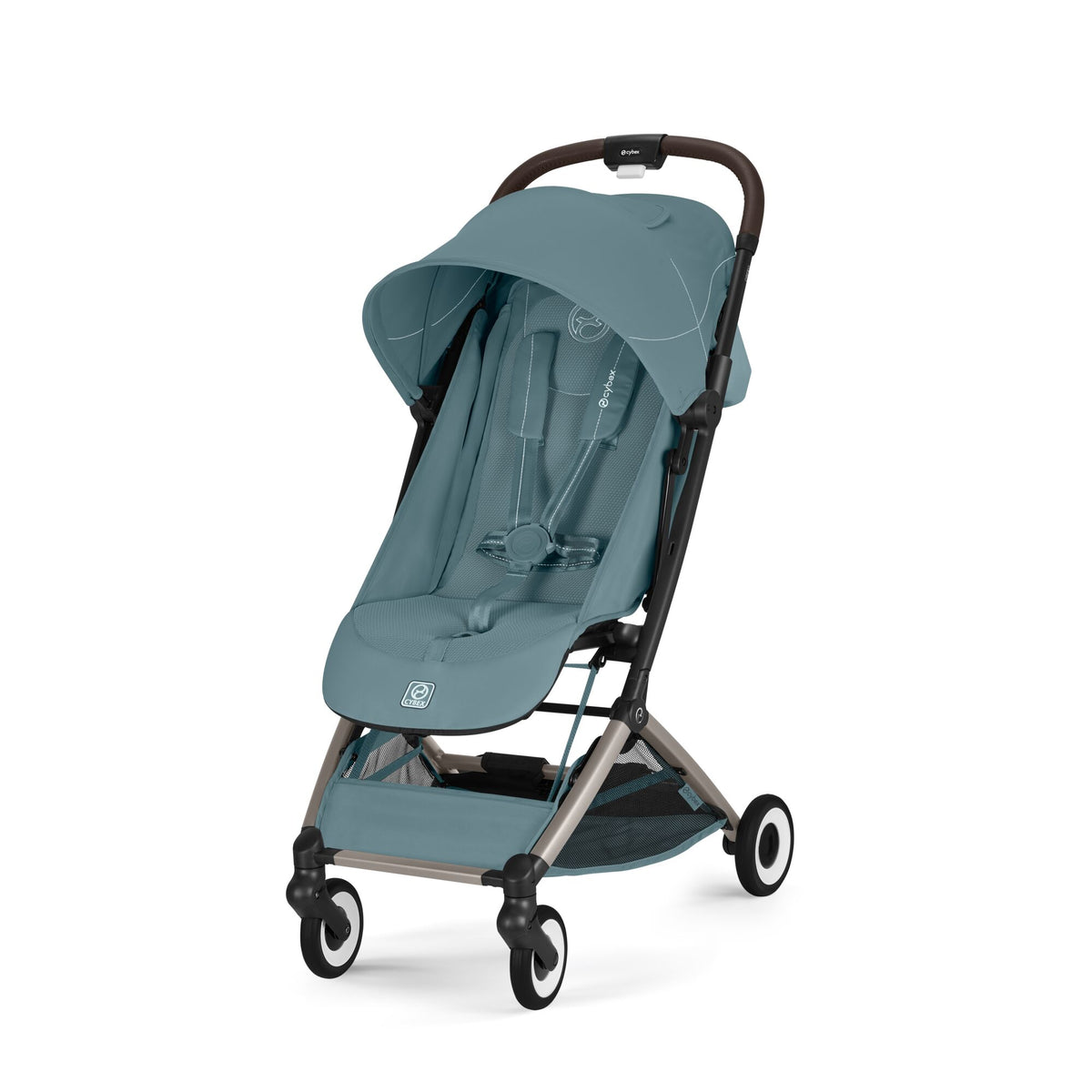 Cărucior ultracompact Cybex Orfeo, culoare Stormy Blue, vedere generală