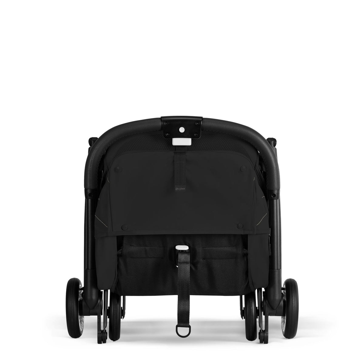 Cărucior ultracompact Cybex Orfeo, culoare Magic Black, pliat, ultracompact