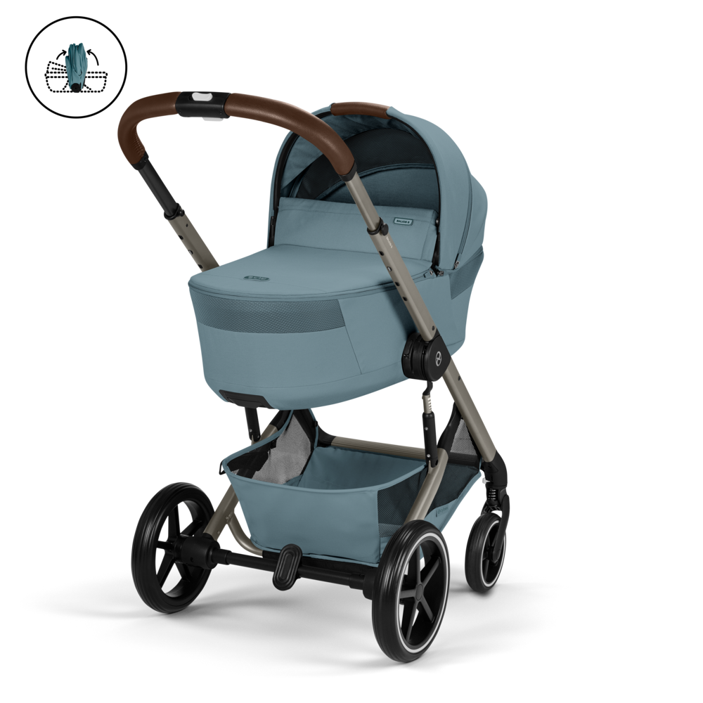 Carucior Cybex Balios S Lux cu Landou Pliabil Fold Cot