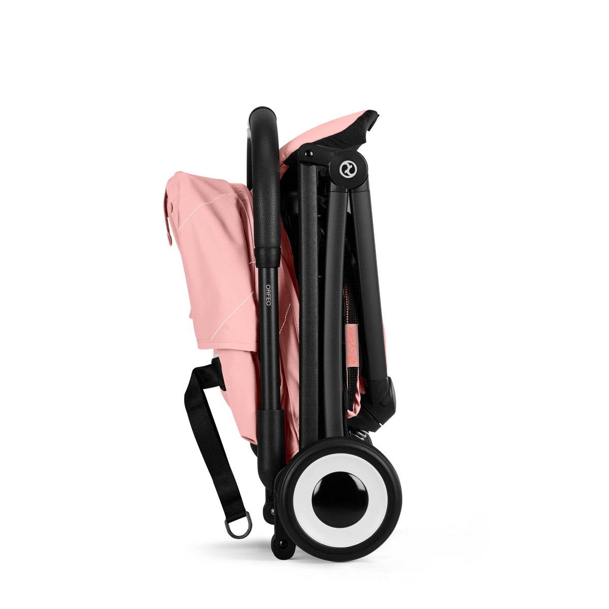 Cărucior ultracompact Cybex Orfeo, culoare Candy Pink, pliat, ultracompact