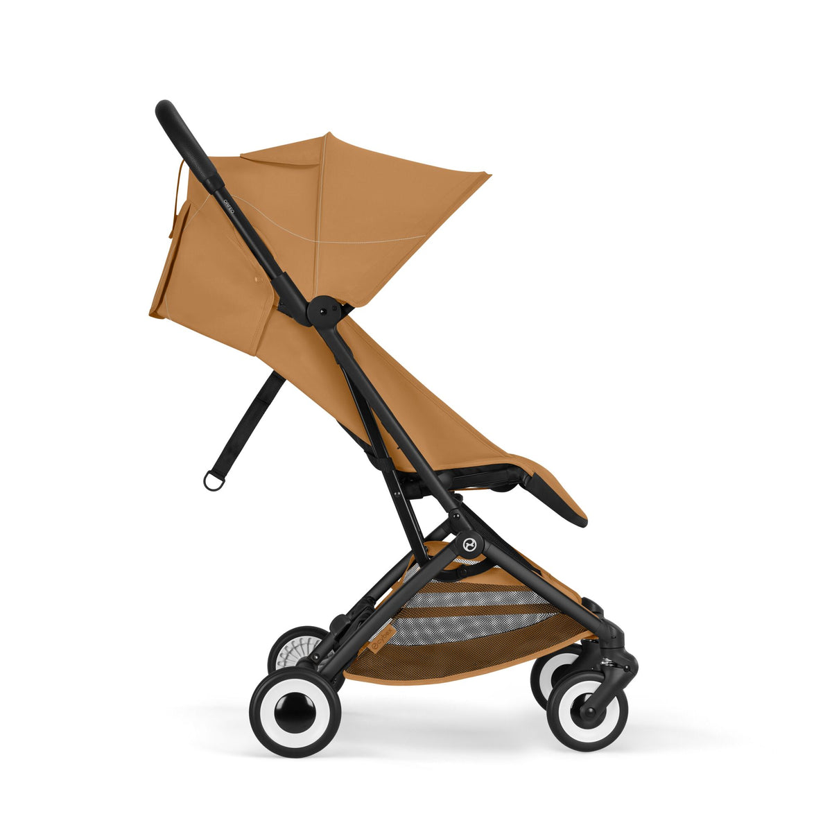 Cărucior ultracompact Cybex Orfeo, culoare Cinnamon Yellow, vedere generală