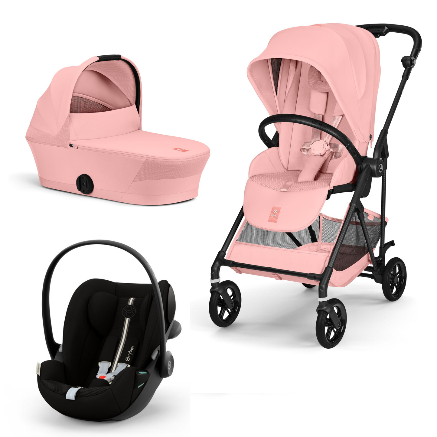 Pachet 3 in 1 carucior Cybex Melio + scoica Cybex Cloud G3 i-Size Plus