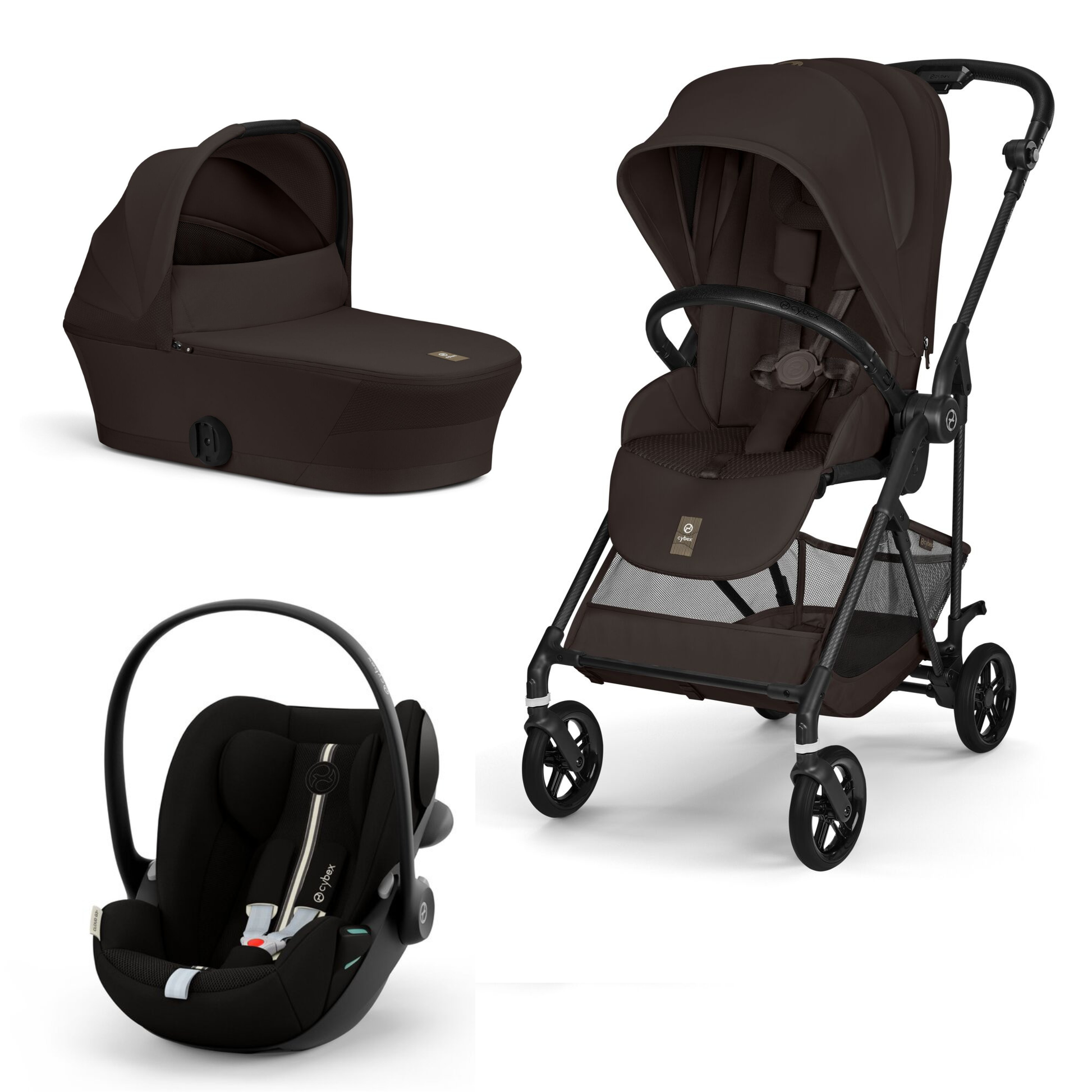 Pachet 3 in 1 Cybex Melio + Cloud G3 I-Size | Nola Kids