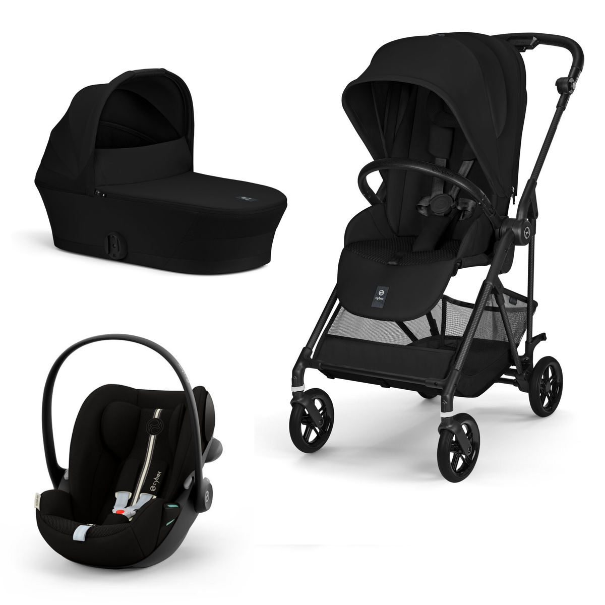 Pachet 3 in 1 carucior Cybex Melio + scoica Cybex Cloud G3 i-Size Plus