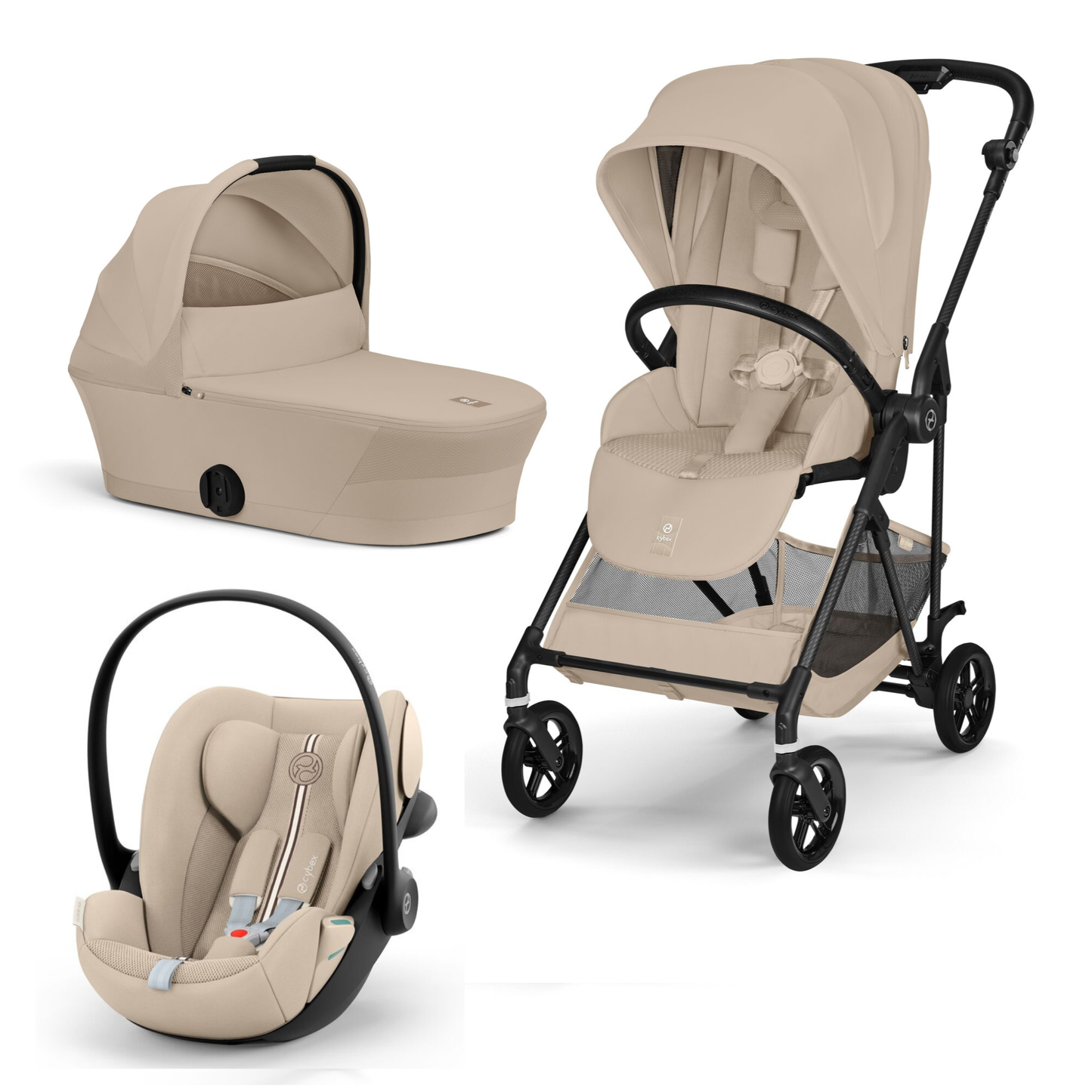 Pachet 3 in 1 carucior Cybex Melio + scoica Cybex Cloud G3 i-Size Plus