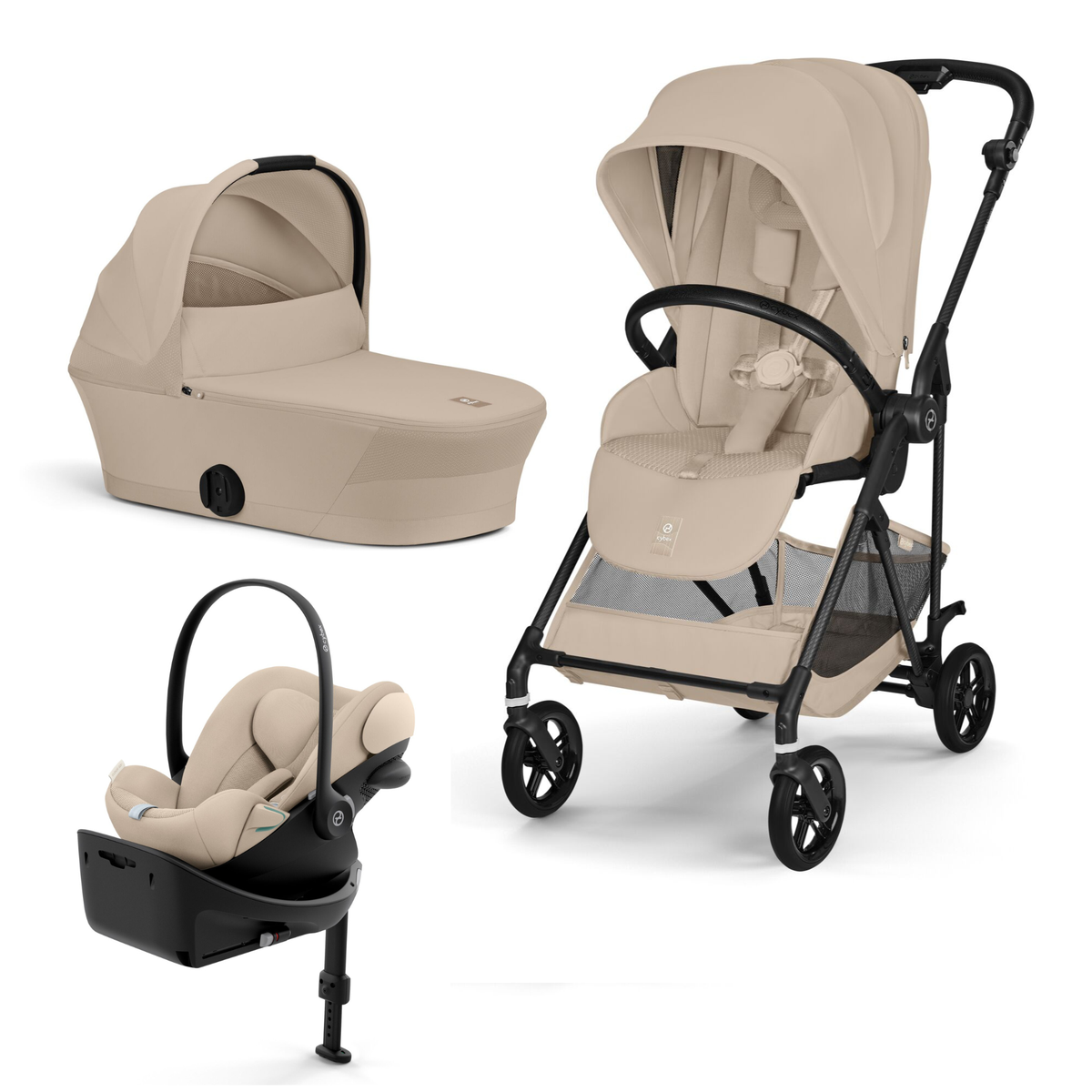 Pachet 4 in 1 carucior Cybex Melio + scoica Cybex Cloud G3 i-Size Plus + Baza G3