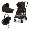 Pachet 4 în 1 Cybex Melio Carbon Chocolate Brown