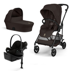 Pachet 4 în 1 Cybex Melio Carbon Chocolate Brown