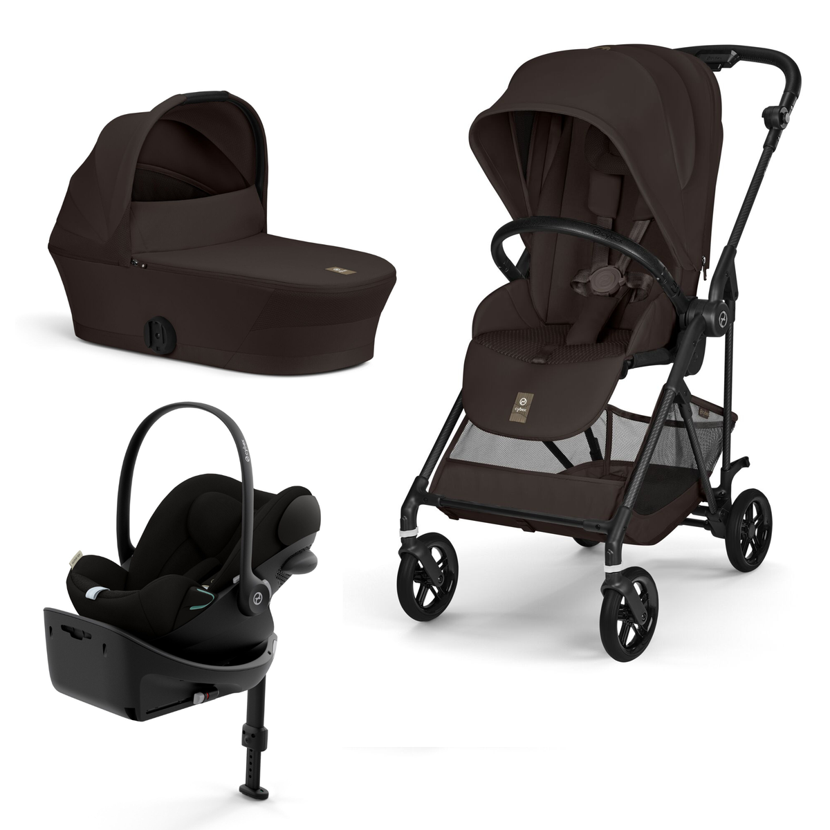 Pachet 4 in 1 carucior Cybex Melio + scoica Cybex Cloud G3 i-Size Plus + Baza G3