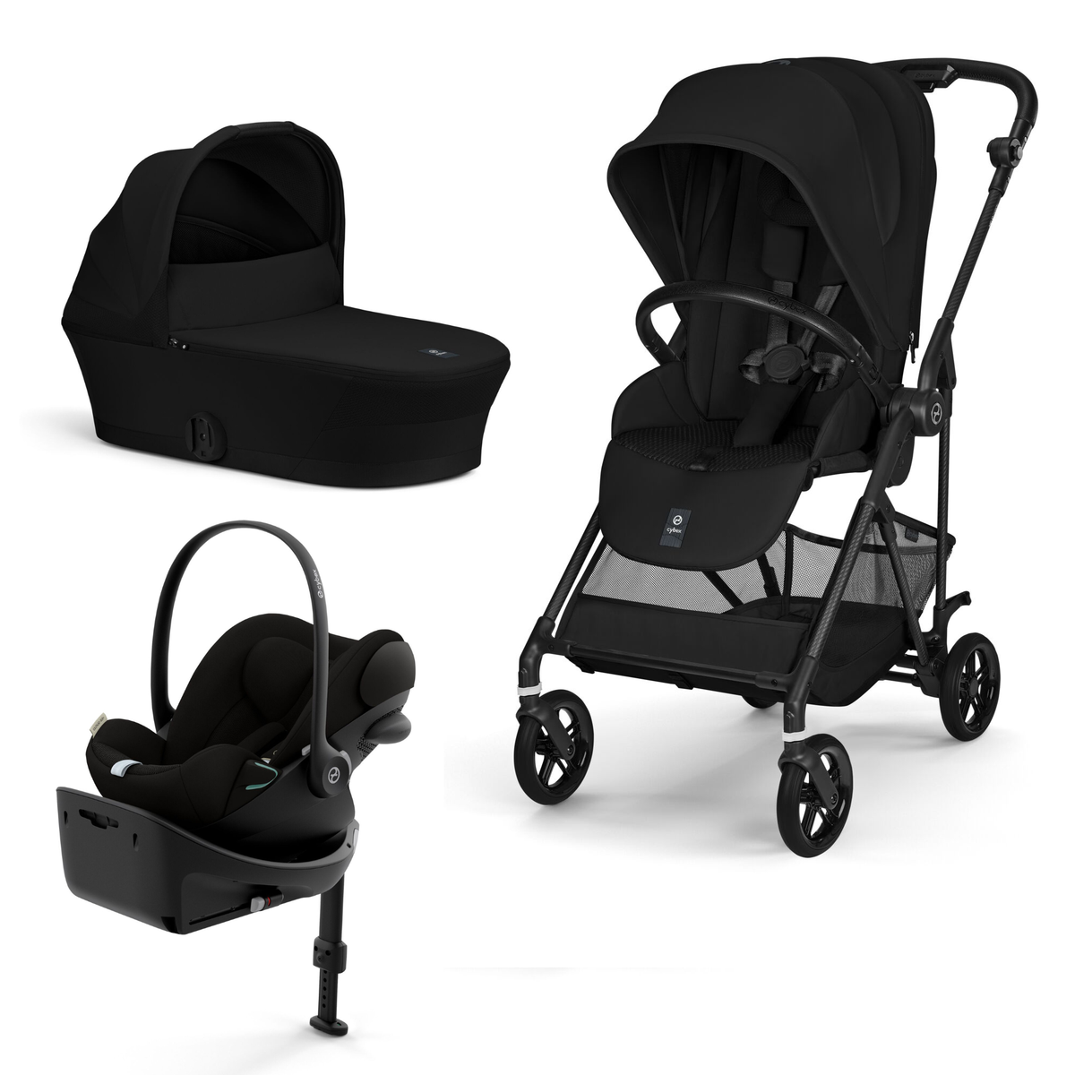 Pachet 4 in 1 carucior Cybex Melio + scoica Cybex Cloud G3 i-Size Plus + Baza G3