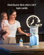 Incalzitor Apa Instantaneu Momcozy, Lapte Praf, 6 Temperaturi Rezervor 1.6 L Lumini Nocturne