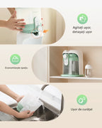 Incalzitor Apa Instantaneu Momcozy, Lapte Praf, 6 Temperaturi Rezervor 1.6 L Lumini Nocturne