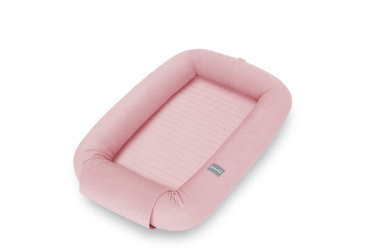 Cuib Modular pentru Bebelusi cu Laterale Detasabile Pink Sleepee