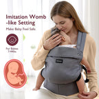 Marsupiu ergonomic Momcozy 3 in 1